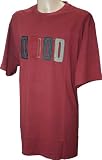 Espionage Mulitcoloured Patches T-Shirt T24 Deep Red