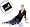 www.bauchbinden.com - Bauchband Bauchbinde mit s��em Motiv in schwarz (h12)