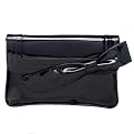 Patent Large Bow Clutch - Black