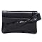 Patent Large Bow Clutch - Black