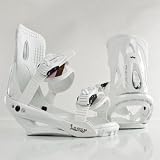 Lamar V1 2010 Youth Hard Snowboard Bindings - White