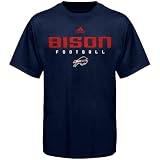 NCAA adidas Howard Bison Navy Blue Sideline T-shirt