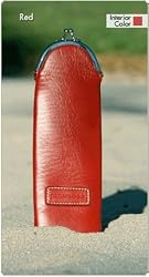 Namaste Red Mini Cali Cozy Knitting Needles Crochet Hooks Case