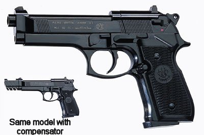 Beretta 92FS, Blue air pistol