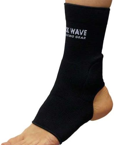 Cloth Ankle Guard / Pads - Black - Piranha Gear