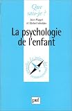 La psychologie de l enfant