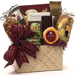 SCHEDULE YOUR DELIVERY DAY! The Finer Things Gourmet Food Snack Chest Gift Basket