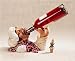 Kitchen & Housewares : Happy Chef Wine Bottle Holder with Chef Wine Bottle Topper