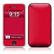 Solid State Red Design Protector Skin Decal Sticker for Apple 3G iPhone / iPhone 3GS 3G S