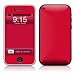Solid State Red Design Protector Skin Decal Sticker for Apple 3G iPhone / iPhone 3GS 3G S