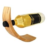 True Fabrications 2106 Bamboo Rack One bottle curved