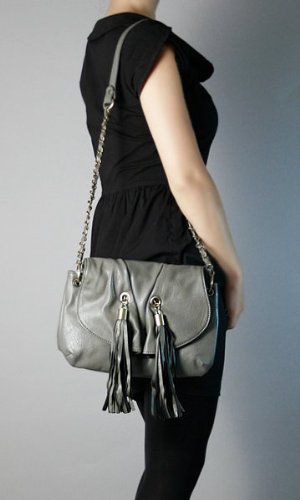 Rachel Double Tassel Cross Body Bag
