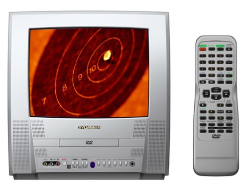 Sylvania 6513DE 13-Inch TV / DVD Combo , Silver Sylvania 6513DE 13-Inch TV / DVD Combo , Silver