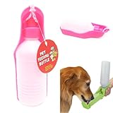 PETS DOG WATER BOTTLE BOWL PORTABLE DRINK DISH CAT BIRD TRAVEL FEEDING PUPPY NEW