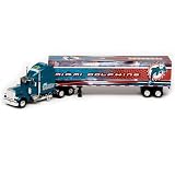 Miami Dolphins 2007 NFL Peterbilt Tractor-Trailer Die Cast