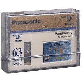 Click here to buy Panasonic 63 42 Minute Master Quality Mini-DV Digital Tape, Pack of 50..
