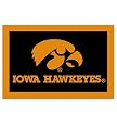University of Iowa Rug - Gold/ Black (Rectangle)