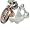image Piggy Bank Pig with Moving Penny 925 Sterling Silver Traditional Charm