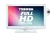 Toshiba 22DL704B 22-inch Widescreen Full HD 1080p LED TV with Freeview and Built-in DVD Player (New for 2013)