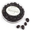 Dark chocolate panned marzipan, 12 oz.
