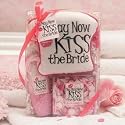 Kiss the Bride Gift Bath Set