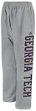adidas Georgia Tech Yellow Jackets Ash Word Plus Fleece Sweatpants
