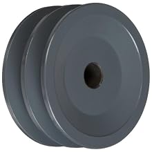 TB Woods 2AK3012 FHP Bored-To-Size, 3.05" Outside Body Diameter, 0.5" Bore Diameter V-Belt Sheave