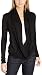 Kensie Women's Fine Gauge Cardigan With Attached Scarf