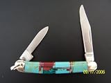 LB1T *SCHRADE * Turquoise 2 3/8 Cub Lockback (NO TWO THE SAME)