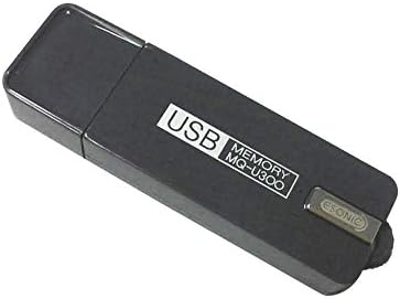 Esonic Professional Grade USB Flash Drive Digital Voice Audio Recorder Voice Activation and 25 Day Battery Mq-U300 Black