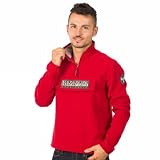 Napapijri Cyclone Sned N0y11k-94 Homme Pull Rouge