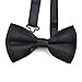 CNACCASU Men Formal Satin Banded Bow Tie Tuxedo Ties(FBA)