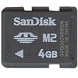 SanDisk 4GB Memory Stick Micro (M2) Card