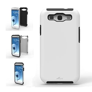 Acase Samsung Galaxy S3 case – Superleggera PRO Dual Layer Protection (White/Black)