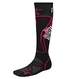 Smartwool Phd Snowboard Light Socks Black/Peony Womens