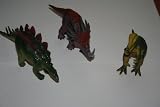 3 x Dinosaur FiguresIMAGE
