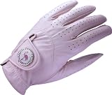 Bella Crystal Ladies Pink Golf Glove
