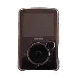 Premium Polycarbonate Case Cover with Belt Clip - for Sansa Fuze 2gb 4gb 8gb (MP3 player NOT included), CLEAR