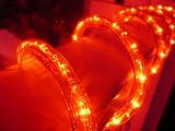 50Ft Rope Lights; 3Wires Vivid Red Chasing LED Rope Light Kit; Christmas Lighting; outdoor rope lighting