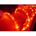25Ft Rope Lights; 3Wires Vivid Red Chasing LED Rope Light Kit; Christmas Lighting; outdoor rope lighting