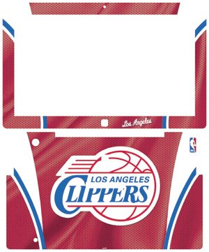 Skinit Los Angeles Clippers Jersey Vinyl Skin for Samsung Series 7 Slate