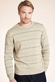 Blue Harbour Pure Cotton Striped Jumper