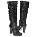 Shellys London Asteroid | Women's Dress Pull-on Boots Black