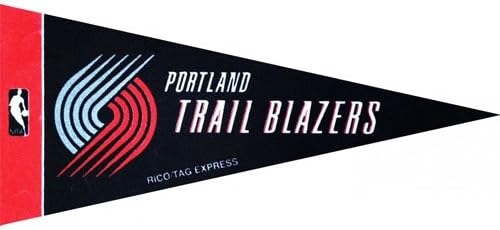 NBA Mini Portland Trail Blazers Pennant, (2-Pack)