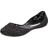 Melissa Womens Campana Zig Zag Ballerina Flat