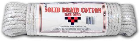 100-ft. Cotton Braided Sash Cord Rope