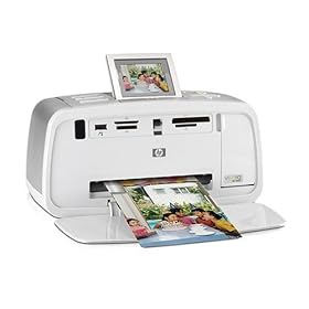 HP PhotoSmart 475 Compact Photo Printer - Compact photo printer - colour - ink-jet - 101.6 x 152.4 mm, 127 x 178 mm, 101.6 x 304.8 mm - 1200 dpi x 1200 dpi up to 0.75 min/page (colour) - capacity: 20 sheets - USB