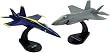 Smithsonian Deluxe InAir E-Z Build F-35A & F-18 Blue Angels Model Kit - Two Pack