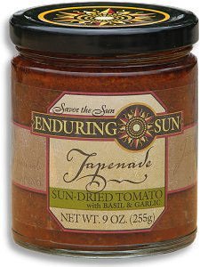 Enduring Sun Sun-Dried Tomato Tapenade with Basil & Garlic by Lancaster International Trading Company