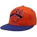 NBA Adidas New York Knicks Orange-Royal Blue 210 Fitted Flat Brim Hat